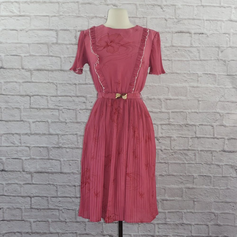 Vintage 70s Floral Dress